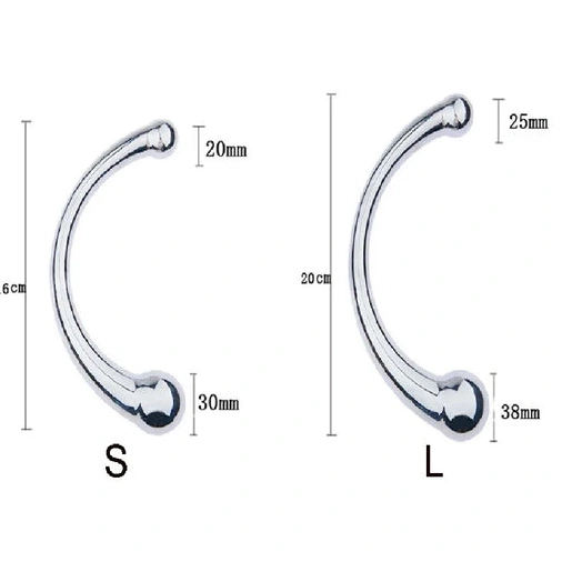 Anal Hooks Ended 5858 Elegant Hook Stainless Anal Double Steel 0724